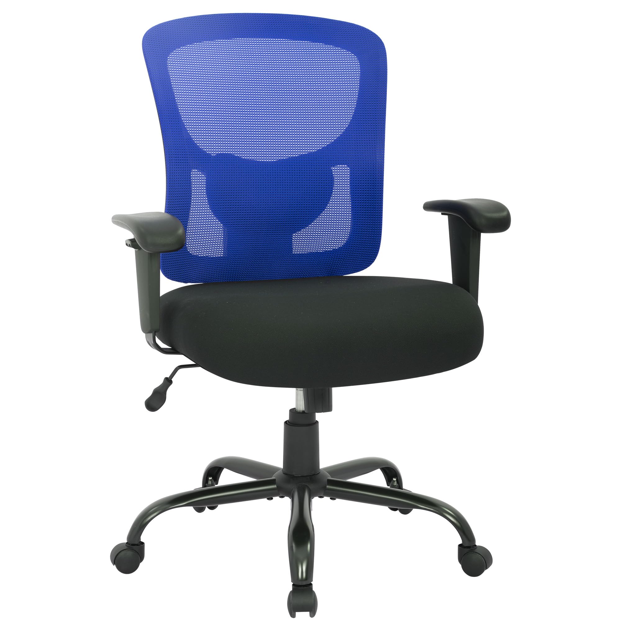 PayLessHere Ergonomic Desk Chair Office Chair Computer Chair 500lbs with Lumbar Support Wide Seat Adjust Arms Rolling Swivel High Back Task Executive