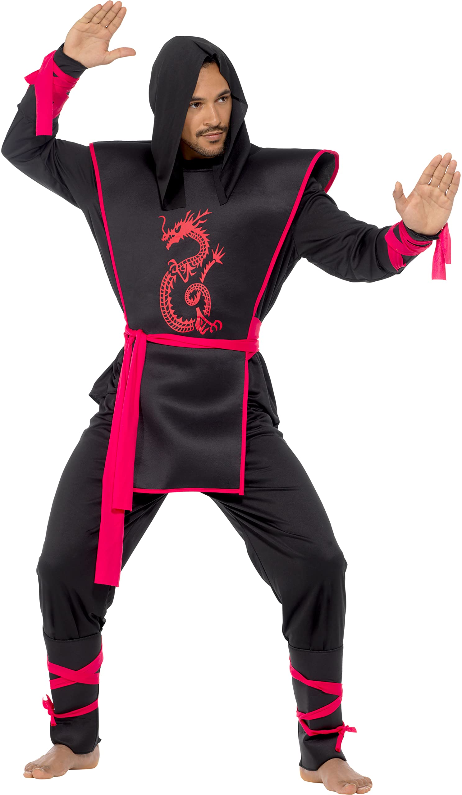 Karnival Costumes Costume de ninja Homme Costume de ninja adulte - Taille M