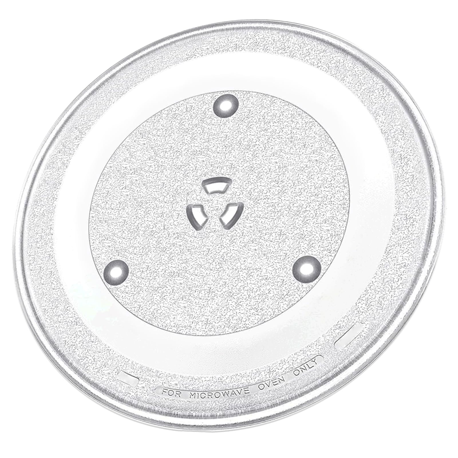 SPARES2GO Universeller Mikrowellen-Drehteller mit 6-Punkt-Befestigung (Y-Typ) aus Glas (13 Zoll / 34 cm / 340 mm)