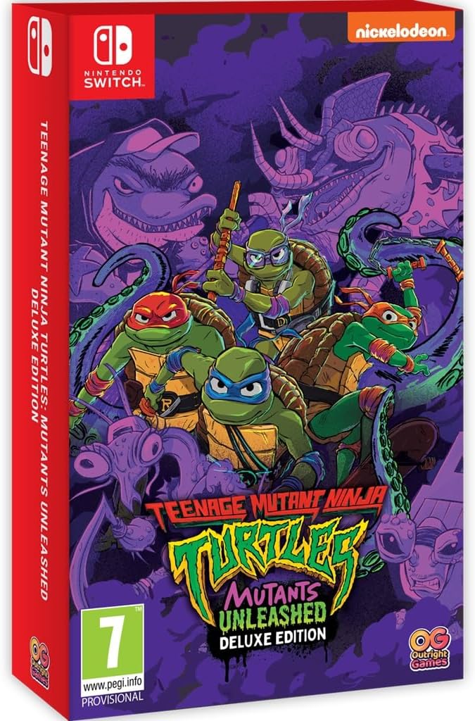 Teenage Mutant Ninja Turtles: Mutants Unleashed - Deluxe Edition - Switch