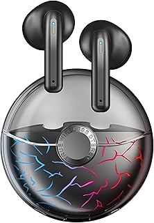 سماعة بلوتوث REP-W31 – تصميم أنيق بإضاءة RGB – صوت Hi-Fi وجودة HD – شحن سريع بمنفذ Type-C – موديل خفيف وعصري اللون أسود