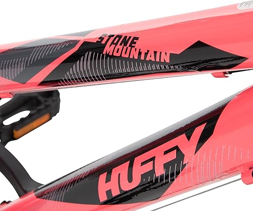 Miniatura 96 de Huffy Stone Mountain Hardtail Mountain Bike for Boys/Girls/Men/Women, 20"/24"/26" Sizes, 6 or 21 Speed Shimano Twist Shifting, Front or Dual
