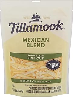 Tillamook Farmstyle Fine Cut Mexican Blend Cheese 8 ea