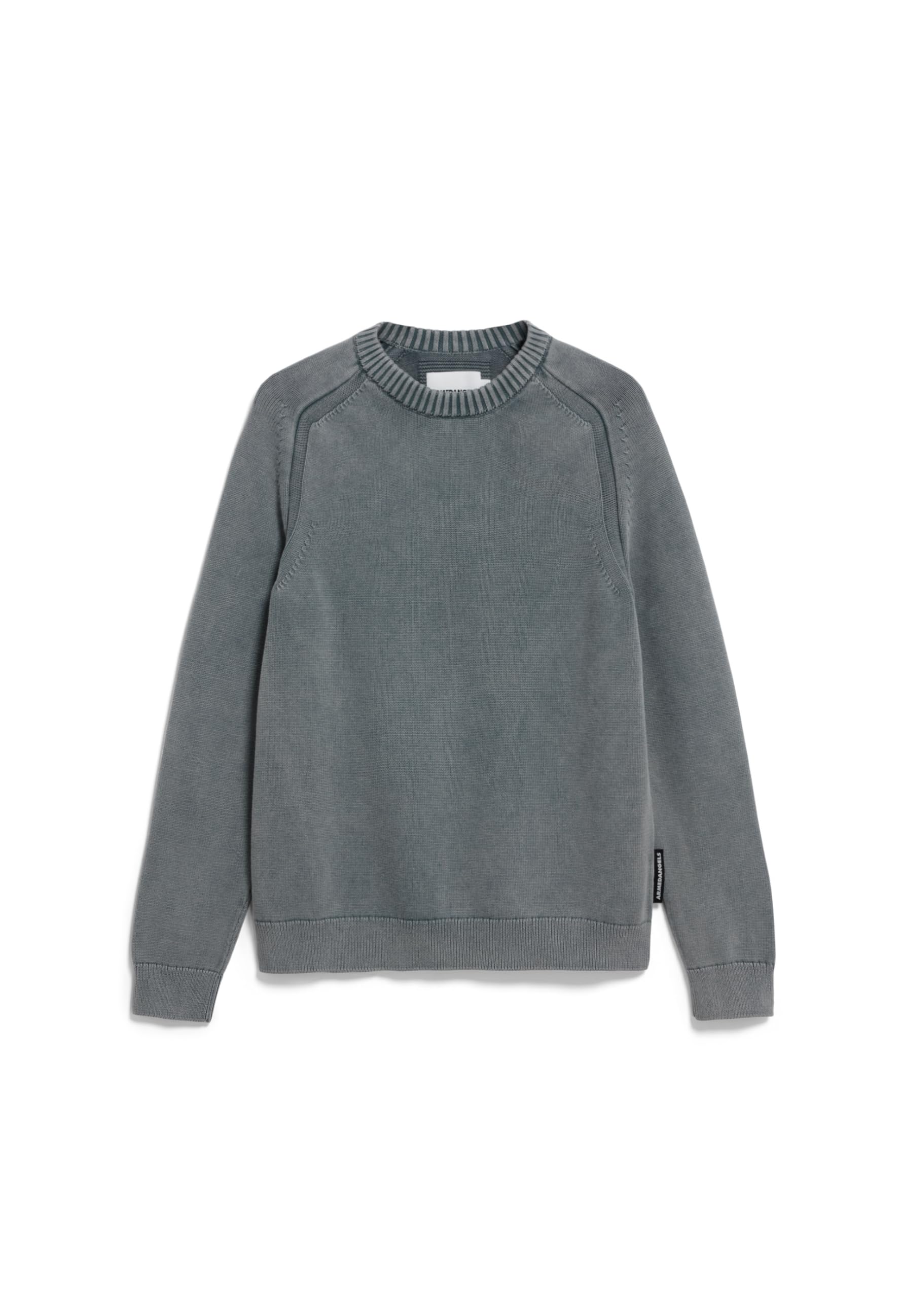 ARMEDANGELS Herren Pullover aus Bio-Baumwolle VAANJO GMT DYE Regular Fit