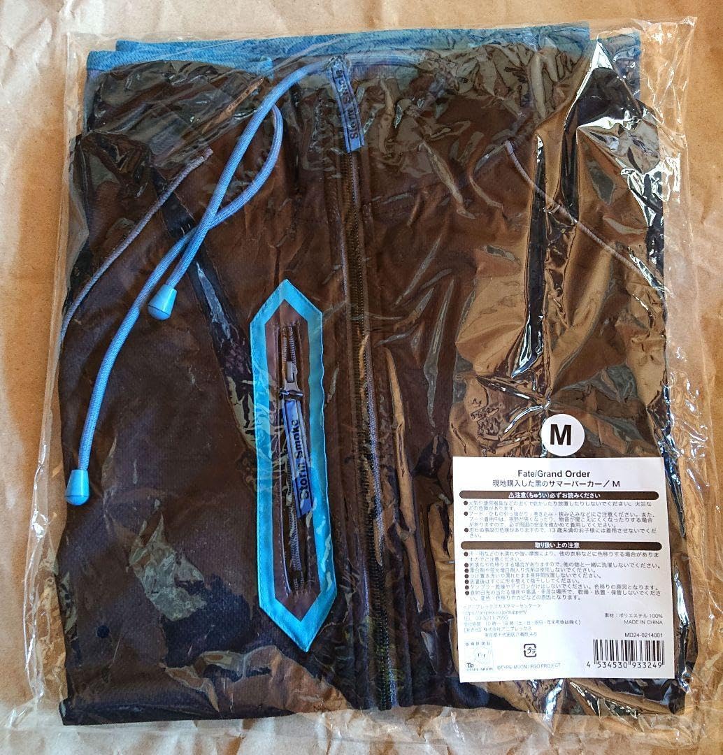 FGO fgo Fes オベロン 現地購入した黒のサマーパーカー Mサイズ