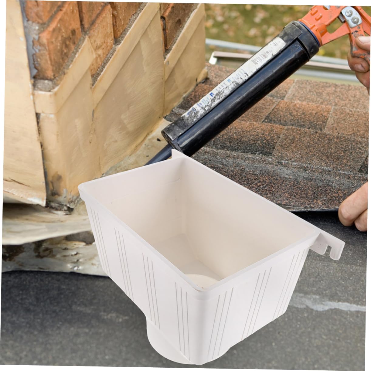 Rain Gutter Diverter Kit PVC Downspout Adapter for Efficient Rainwater Collection System Durable Water Catching for Homeowners Compatible with Standard Downspouts