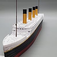 Vista 2 de THEROLLER3D RMS Titanic Model Ship 1 pie de largo montado, históricamente preciso, réplicas Titanic