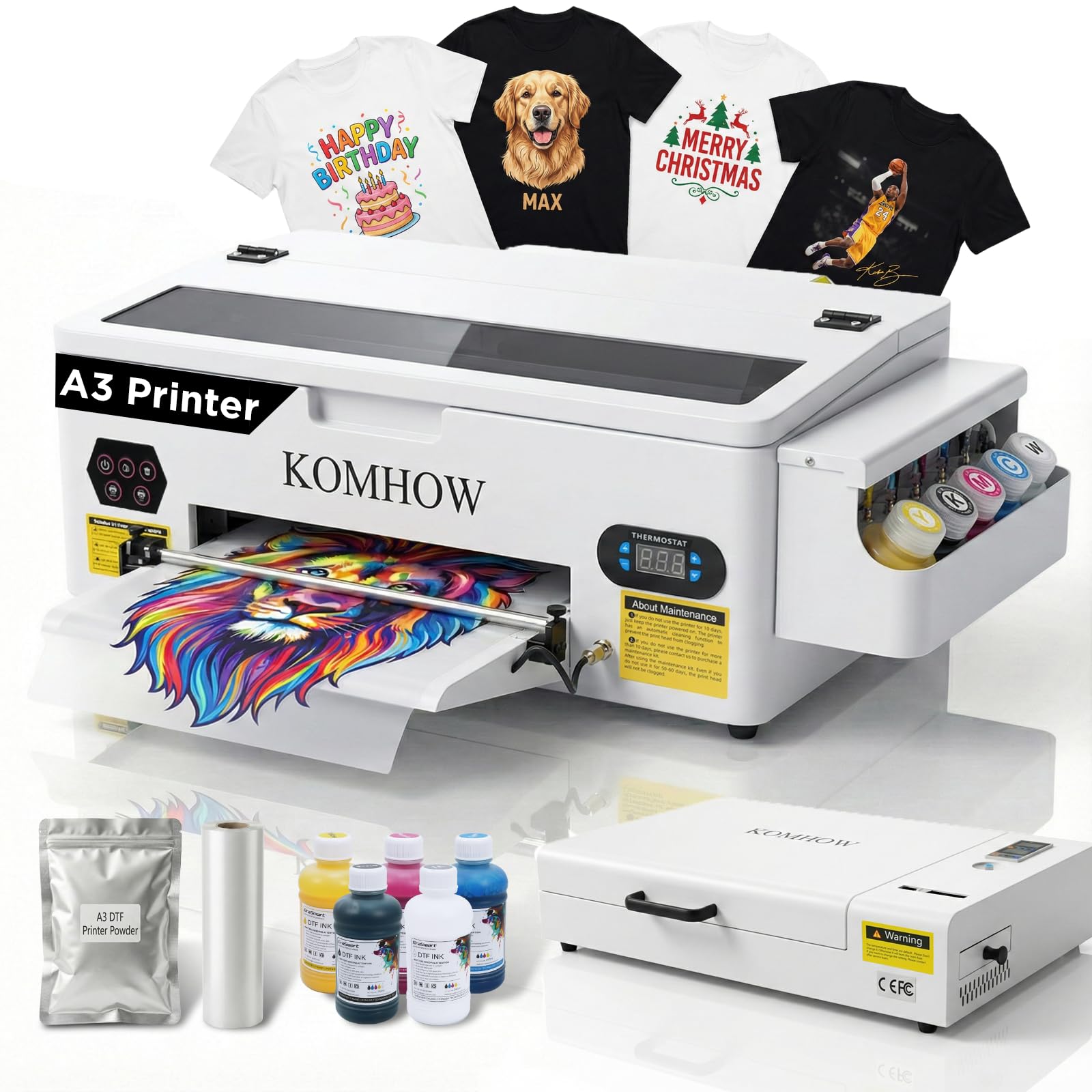 KOMHOW R1390 DTF Printer