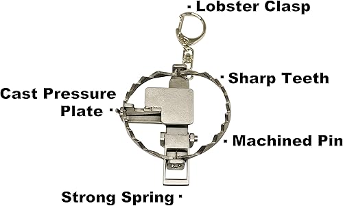 Miniatura 3 de Trappy - El mini llavero original de trampa de oso que funciona - Destruce chips y galletas!