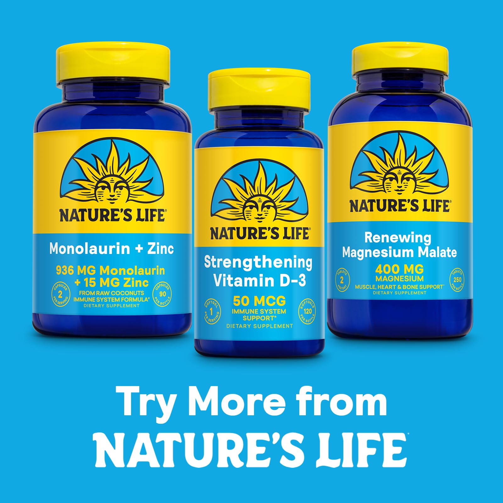 NATURE'S LIFE Renewing Magnesium Malate 400 mg - Bioavailable Magnesium Complex - Bound with Malic Acid for Bones, Muscles, Nerve Function and Heart Health Support - 60-Day Guarantee, 125 Servings — Amazon image 6
