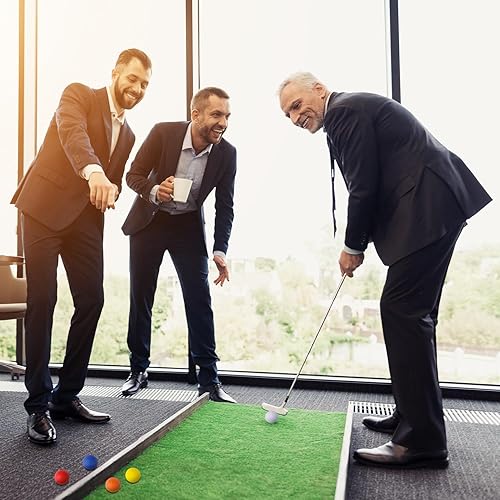 Miniatura 6 de 20 pelotas de práctica de golf de espuma, pelotas de golf de práctica de 1.654 pulgadas, bolas de entrenamiento de vuelo y sensación realista para