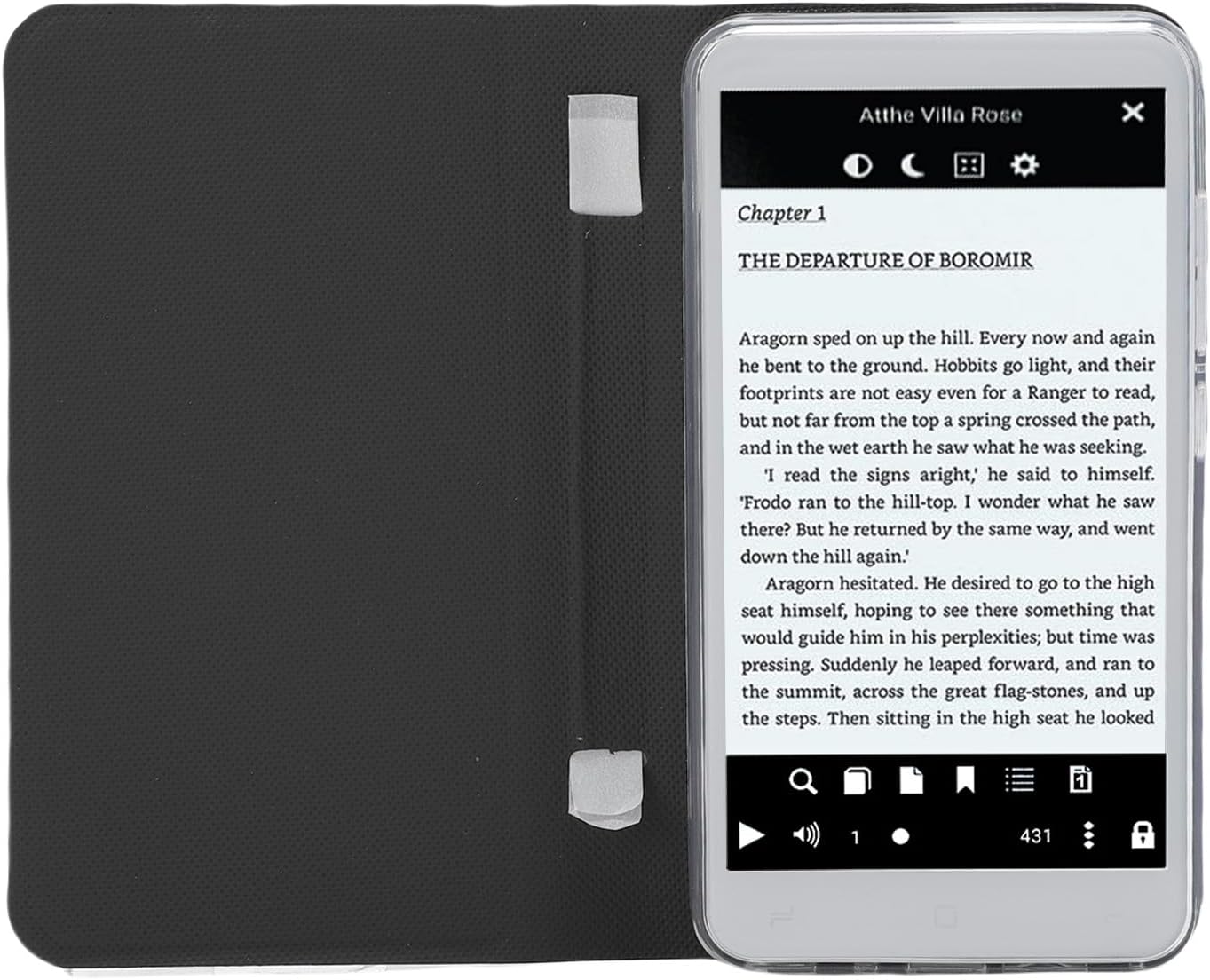 GOWENIC EInk ePaperタブレット Paperwhite 電子書籍リーダー メモ取り用デジタルノートブック 描画用紙 グラフィックメモ帳 ペンとケース付き HDインクレス静電容量式スクリーン電子書籍リーダー