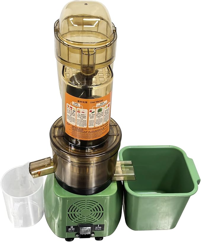 Extractor de Jugos Comercial 500W Alto Rendimiento 110V para Frutas y Verduras miniatura 4