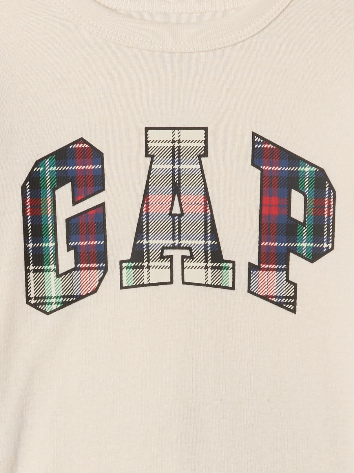 GAP Baby Boys Long John Pajama Set Fs Multi Tartan 6-12M