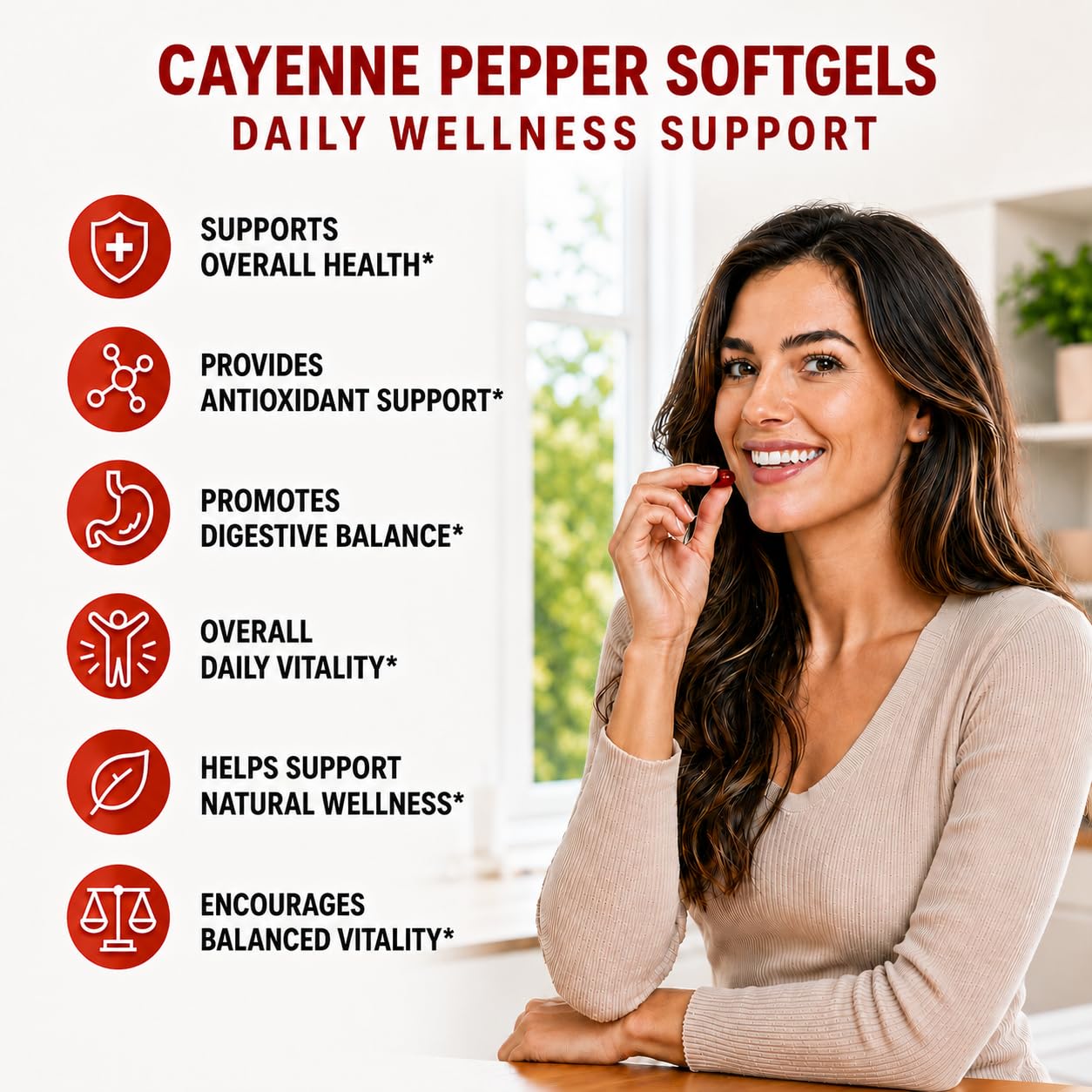 Cayenne Pepper Softgels, 12-in-1 Capsaicin Capsules Supplement — Amazon image 5