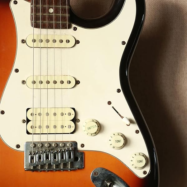 Amazon.co.jp_ uxcell スピードコントロールノブ 2ボリューム 2トーンシルクハット ギターベルノブ ST_SQ エレキギター用 プラスチック 6 mm内径 透明 2セット _ 楽器・音響機器