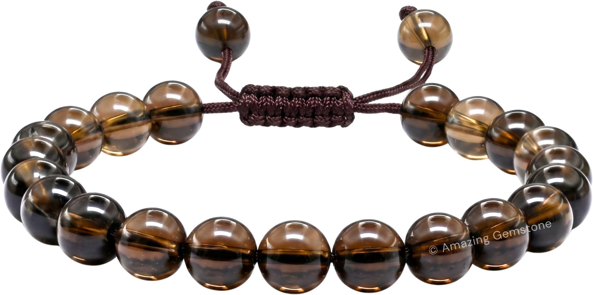 Smoky Quartz Bracelet for Women Men's Gifts