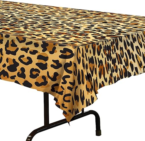 Miniatura 3 de Beistle Mantel con estampado de leopardo