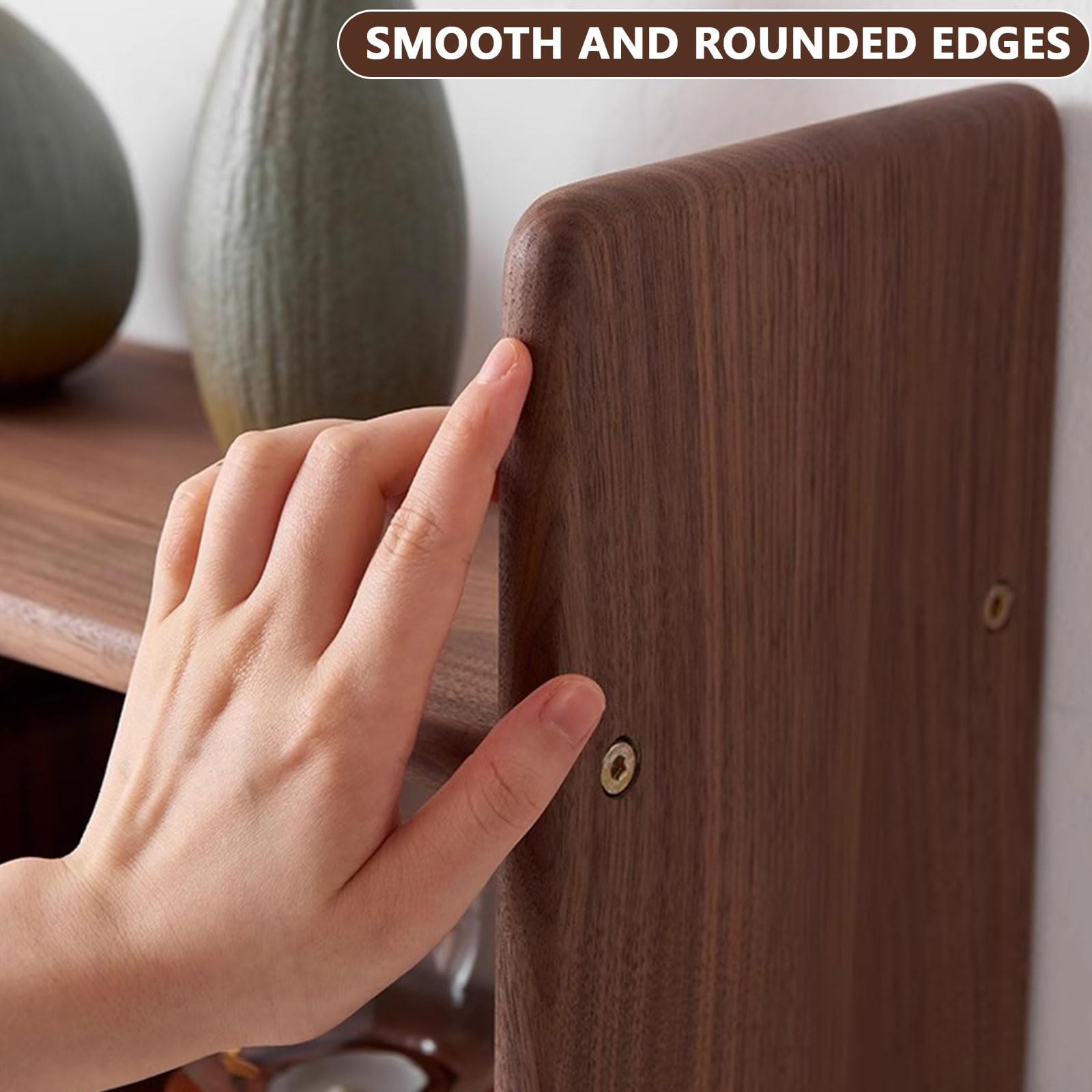 Regulowany mały serwis z książkami komputerowymi - Walnut Desktop Organizer Organizer Stojak do przechowywania biur - Rozszerzalne wyświetlacze szafy biurowe biurowe organizator biurka