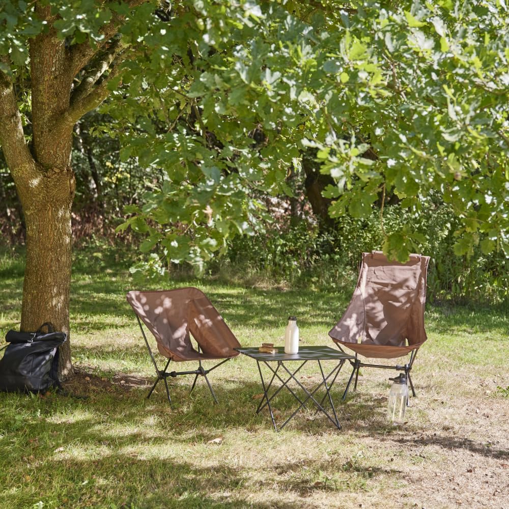 Siena Garden Campingstuhl Wanderlust braun Ultra-leicht Aluminiumgestell