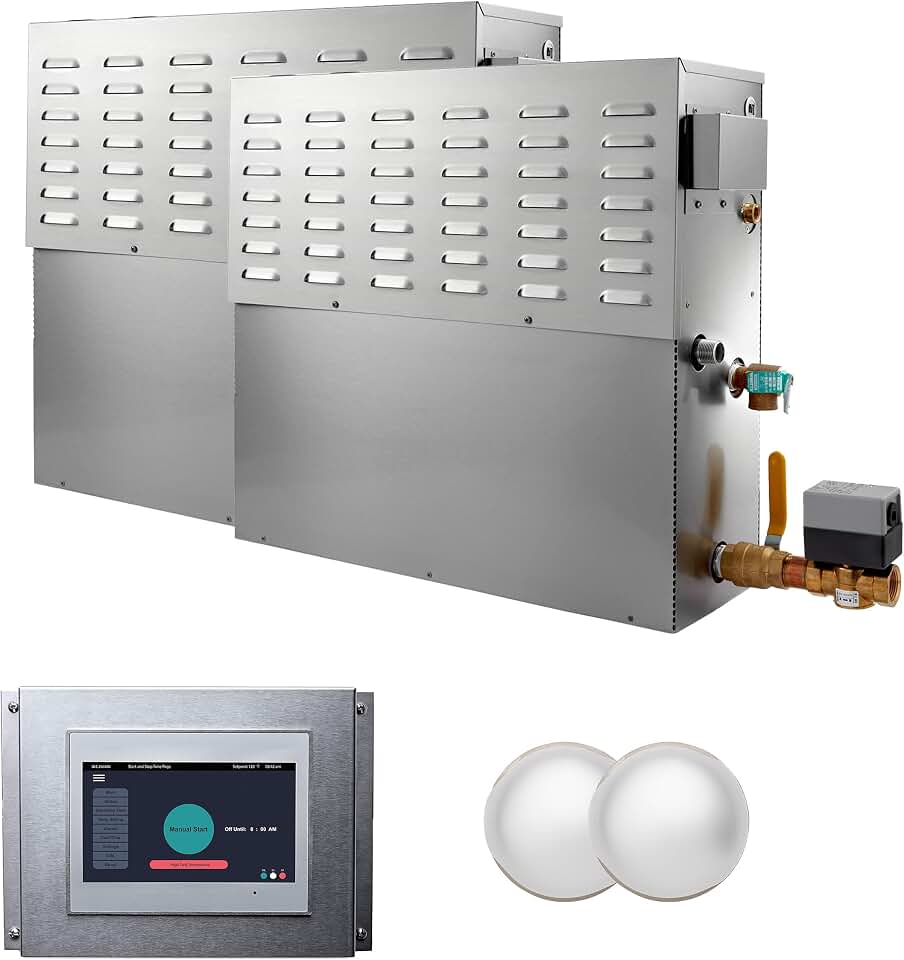 CU 60000-Watt Steam Generator with Integrated Control and Commercial Steamhead, CX2500AF3