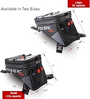 Vista 7 de Tusk Olympus Tank Bag Large Black/Tan