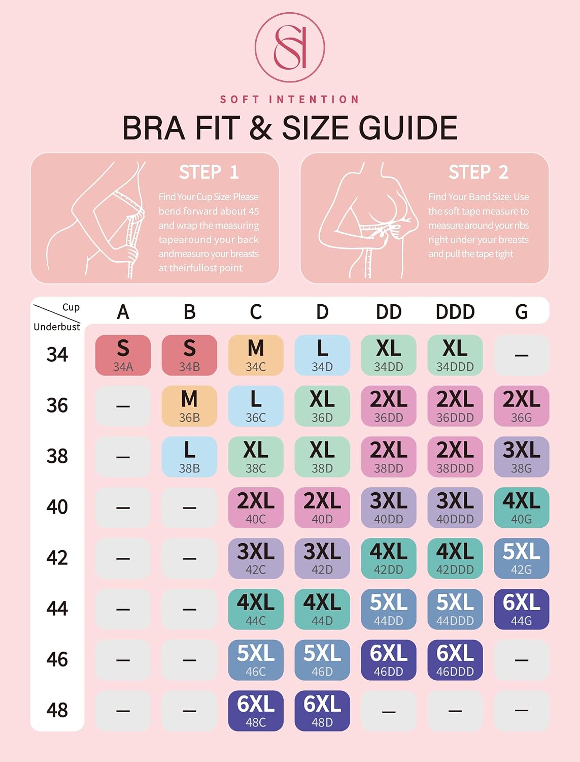 Soft Intention Wireless Jelly Bra Plus Size Back Fat Smoothing T-Shirt Bra Full Coverage Seamless Corsets Bra for Women