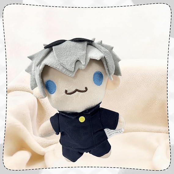 Satoru Gojo Cushion, Gojo Pillow, Jjk Merch Jujitsu Kasien Anime Character Collectible & Birthday Gifts for Adults Fans