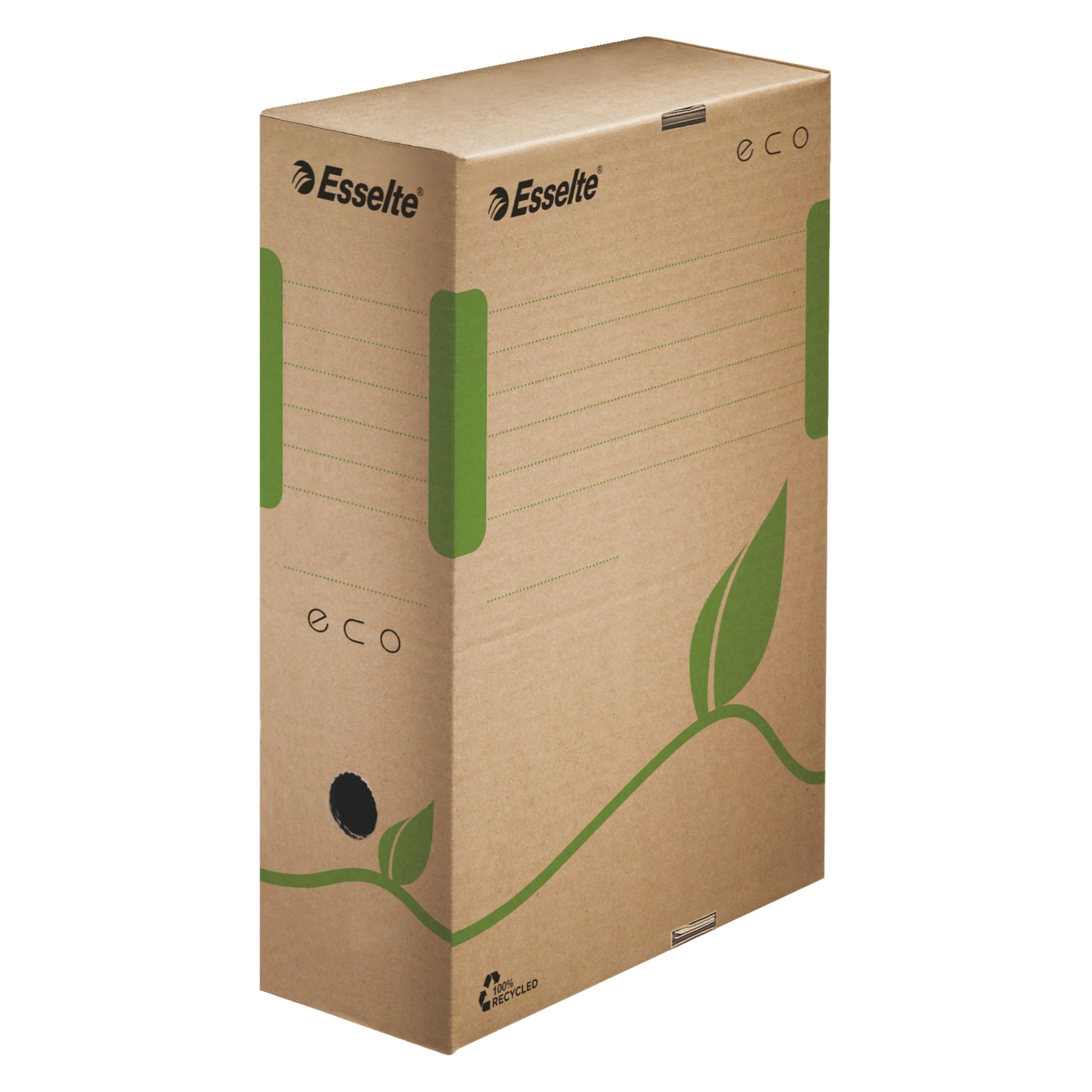 Scatola archivio EcoBox Esselte dorso 10 cm
