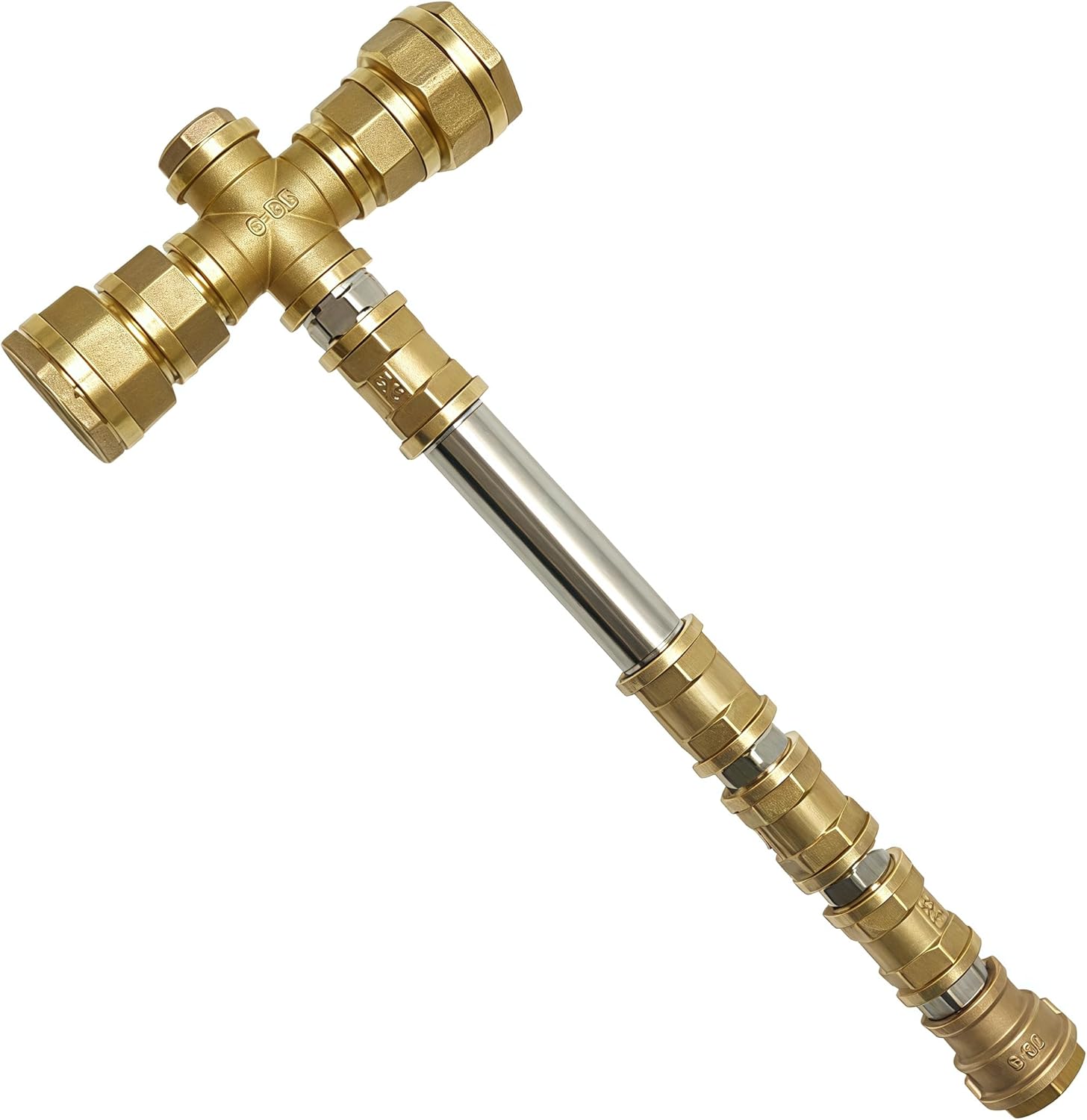 Diy Gold Holy Hammer halloween weapon home decoration role play man gift(XL Size)