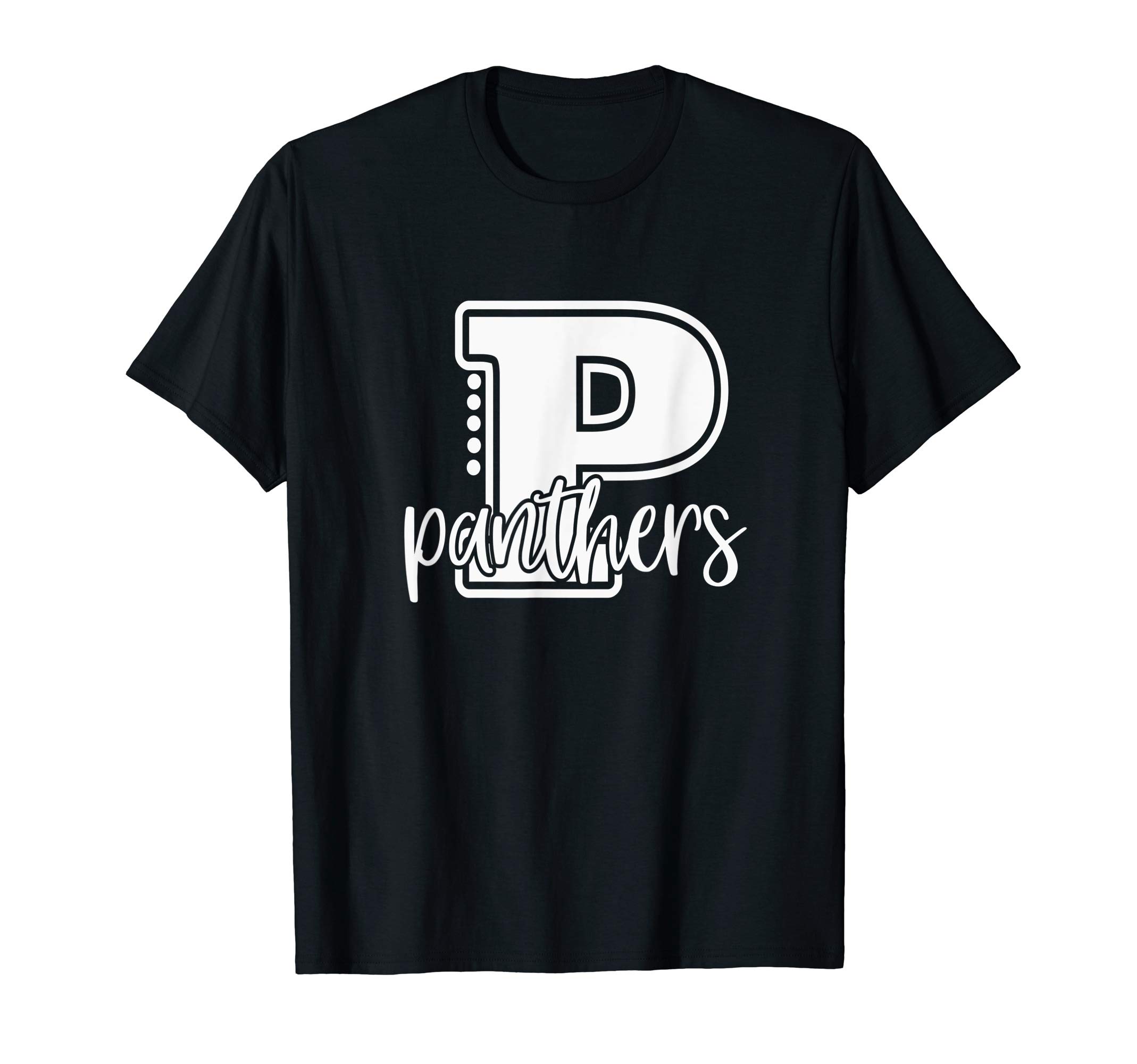 Panther School Spirit Sport Team ShirtsPanther School Sports Fan Team Spirit T-ShirtOEKO-TEX STANDARD 100