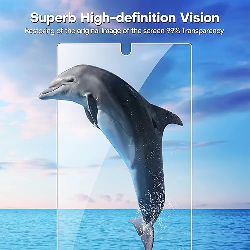 Miniatura 7 de Rayboen Funda para Samsung Galaxy Note 20 Ultra con 2 protectores de pantalla suaves, transparente y antiarañazos, parte trasera de policarbonato