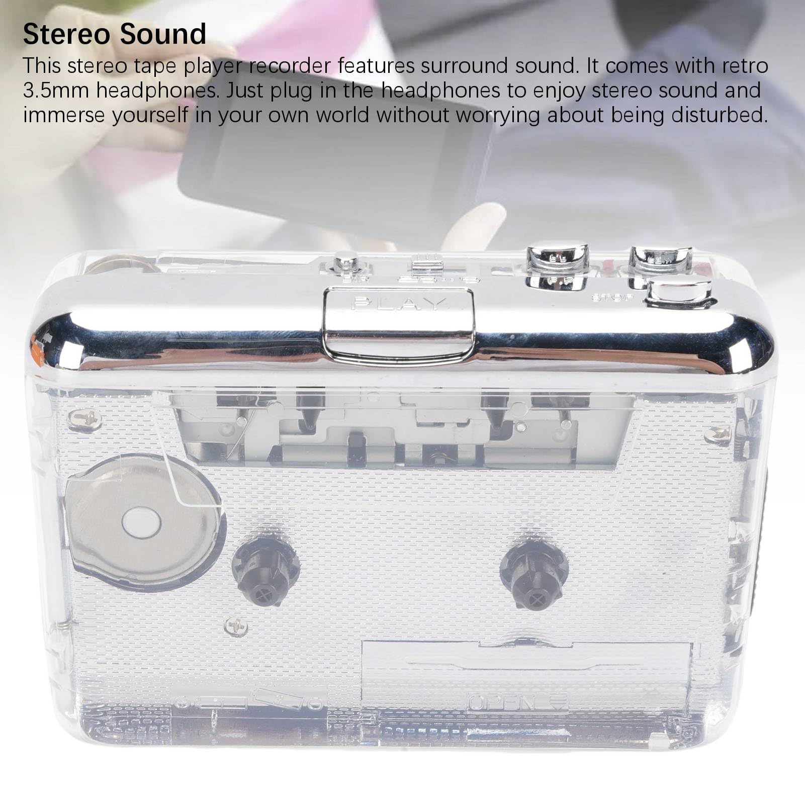 Lettore Cassette Portatile per Casa Viaggio
