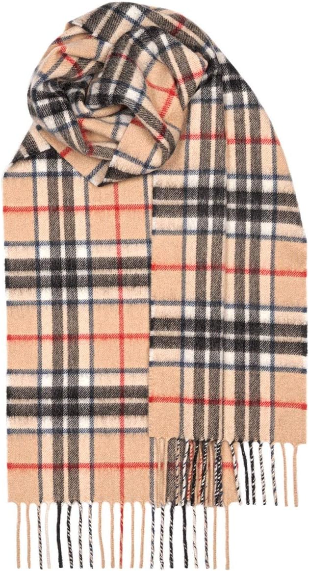 Lochcarron of ScotlandLochcarron Camel Thomson Cashmere Scarf