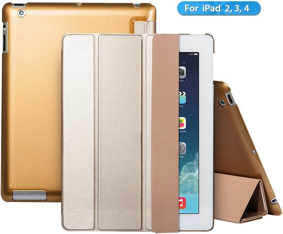 iPad Case, iPad 2 3 4 Case,Gogoing SlimFit Folio Smart