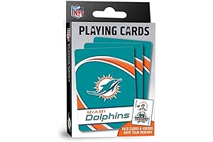 Family Games - NFL Miami Dolphins Playing Cards