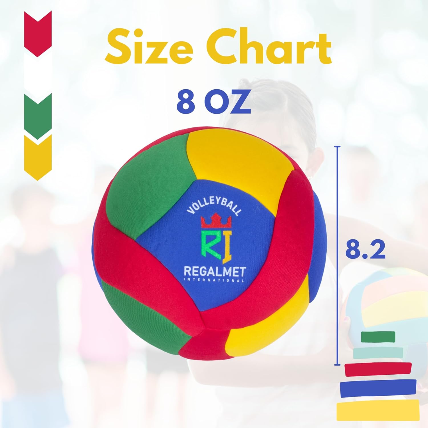 Softy Volleyball – Super Soft, Pain-Free Play – Kids Indoor Volleyball Ball with Realistic Feel & Bounce – No-Sting Volleyball for Kids Indoor Practice - Image 4