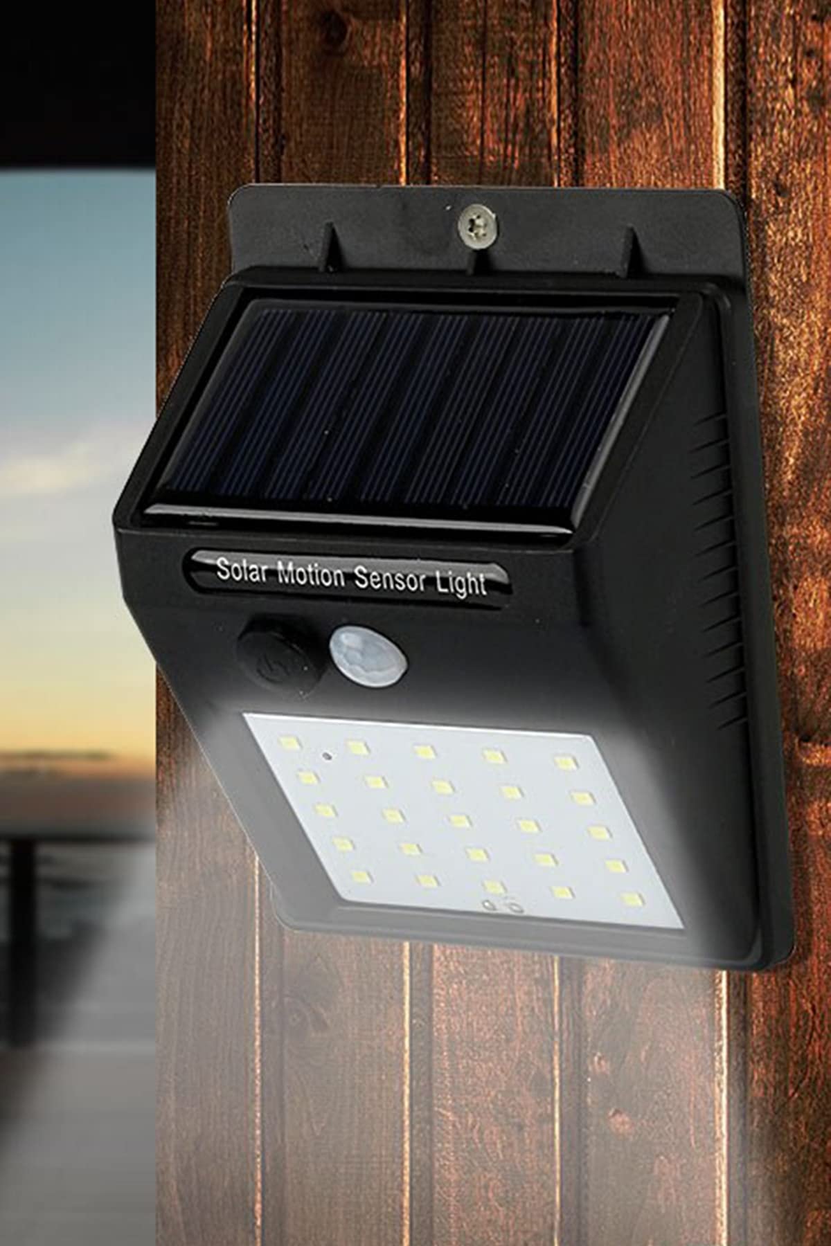 Solar Güneş Enerjili Şarj Olabilen 20 Ledli Bahçe Lambası