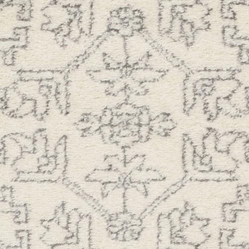 Miniatura 8 de Safavieh - Colección Adirondack, 5 pies 1 pulgada x 7 pies 6 pulgadas, color marfilplata, ADR108B, Medallón Oriental, alfombra de área para sala y