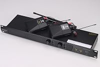 D Debra Audio PRO ER-202 UHF Dupla Csatornás Vezeték Nélküli Fülmonitor Rendszer Adóval és Vevővel Színpadra, Stúdióba, Zenészeknek 2