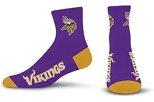 FBF NFL Team Color Quarter Dress Socks Footwear for Men and Women...