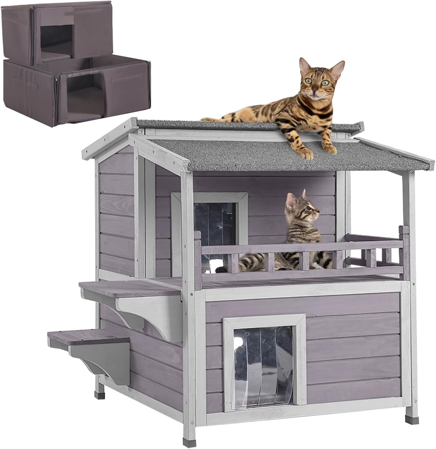 Cat House Outdoor 100% Insulation Feral Kitty Togo Ubuy