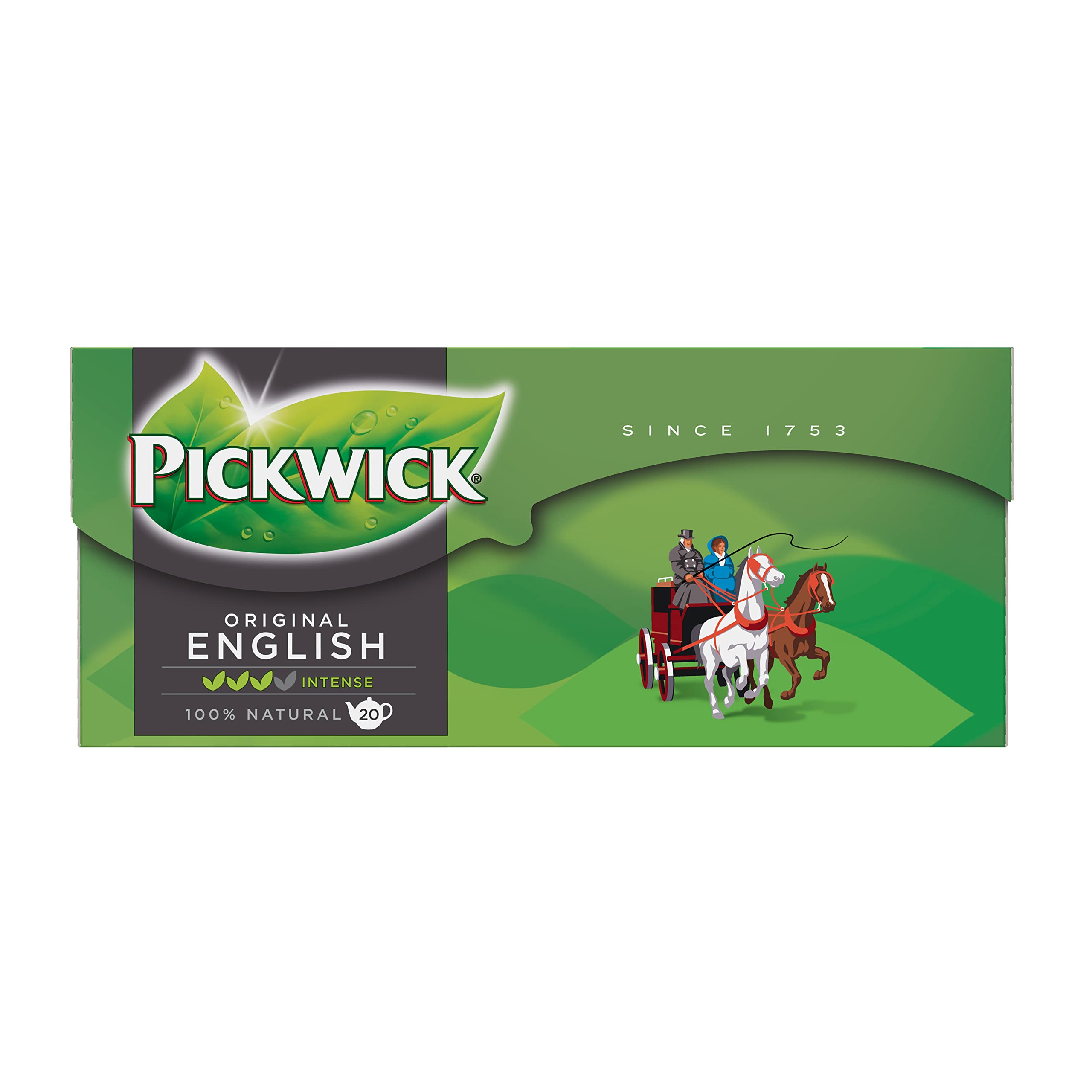 Pickwick Tea | Mezcla De Inglés | Pickwick Tea Bags | Pickwick Dutch Tea | 24 Pack | 1920 Gramo Total