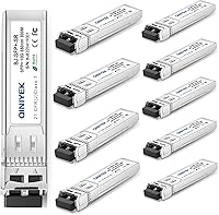 Vista 11 de Transceptor SFP+ 10GBase-LR, módulo LC dúplex SFP+ monomodo 10G, compatible con Cisco SFP-10G-LR, Ubiquiti UF-SM-10G, Meraki MA-SFP-10GB-LR