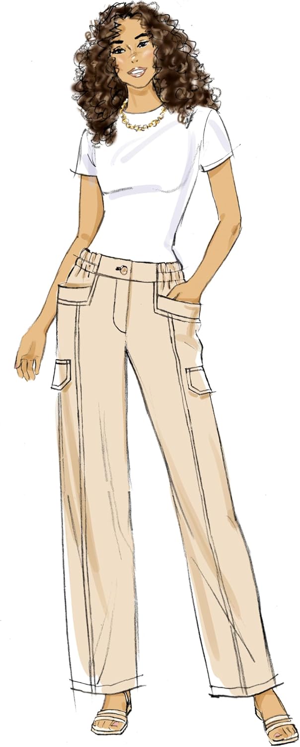 Butterick B6998K5 Misses' Shorts and Pants Sewing Pattern Packet, Design Code B6998, Sizes 8-10-12-14-16