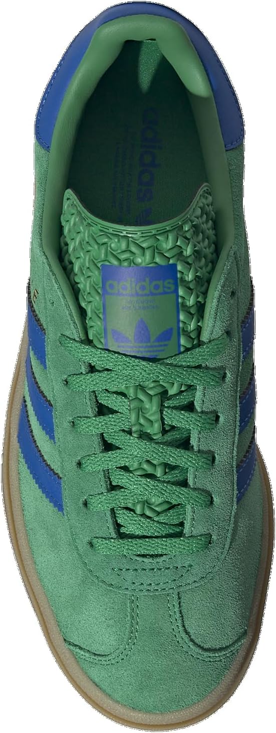 Adidas Orininals Gazelle Bold - Women's (IE1370, Green/Blue) Size 6 - Image 4