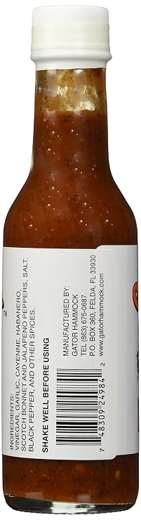 Gator Hammock Gator Hammock Lethal Gator Hot Sauce, 5 Fz