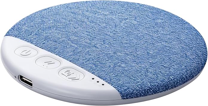 2026 New Sleep Pillow Speaker, Bluetooth Pillow Speaker, Ultra-Thin Stereo Bass with Timer and White Noise Sleep Aid Function, Sleep Headphones for Adult Blue