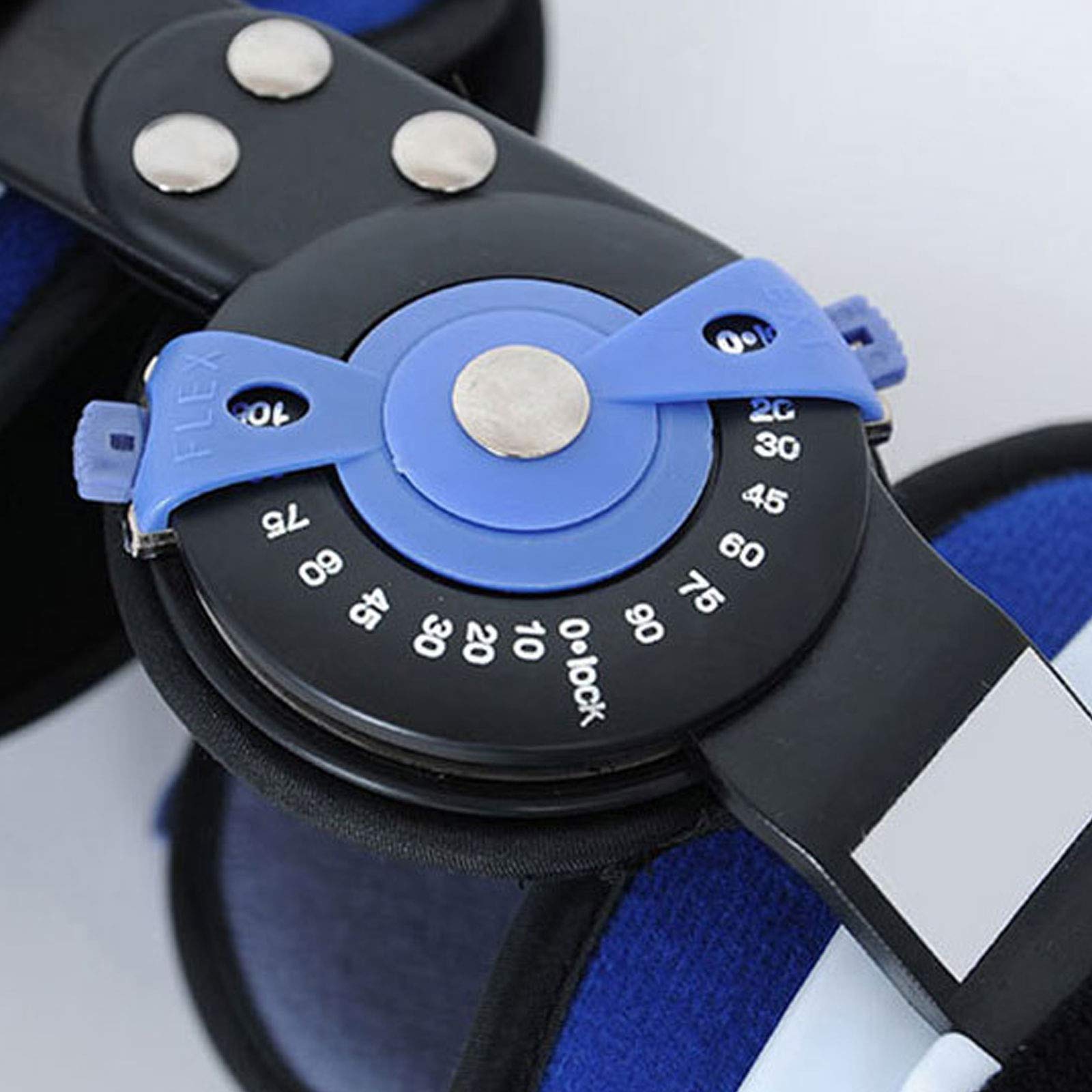 Supporto per Tutore Regolabile per Ginocchio Supporto per Ginocchio Supporto Regolabile per Tutore per Ginocchio Supporto per Stecca Stabilizzatrice Benda per Distorsion,Black