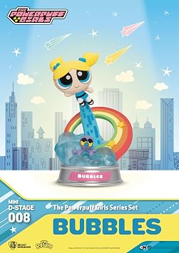 The Powerpuff Girls MDS-008 Mini D-Stage Mini Figure 6-Piece Set